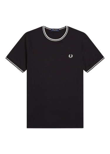 Fred Perry T-shirts Twin tipped t-shirt - black