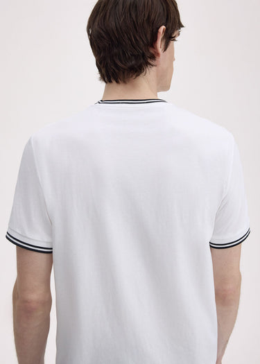 Fred Perry T-shirts Twin tipped t-shirt - white