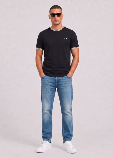 Fred Perry T-shirts Twin tipped t-shirt - black
