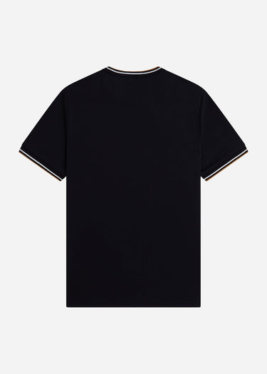 Fred Perry T-shirts Twin tipped t-shirt - black P69