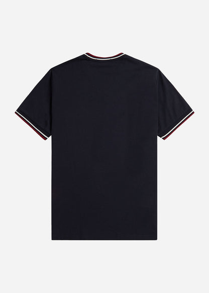 Fred Perry T-shirts  Twin tipped t-shirt - navy snow white red 