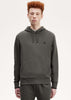 Fred Perry Hoodies  Tipped hooded sweatshirt - field green 