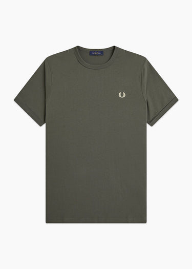 Fred Perry T-shirts Ringer t-shirt - field green