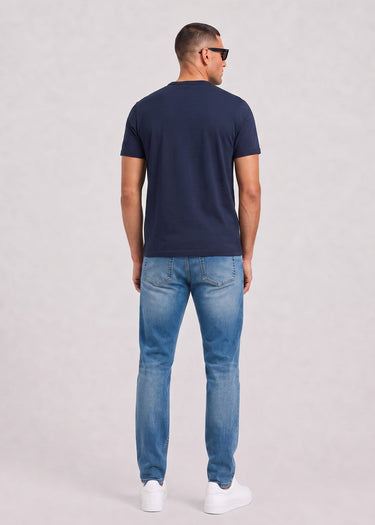 Fred Perry T-shirts Ringer t-shirt - dark airforce