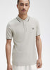 Fred Perry Polo's  Twin tipped fred perry shirt - limestone ecru black 