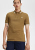 Fred Perry Polo's  Twin tipped Fred Perry shirt - shaded stone snow white ecru 