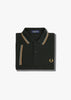 Fred Perry Polo's  Twin tipped fred perry shirt - night green 