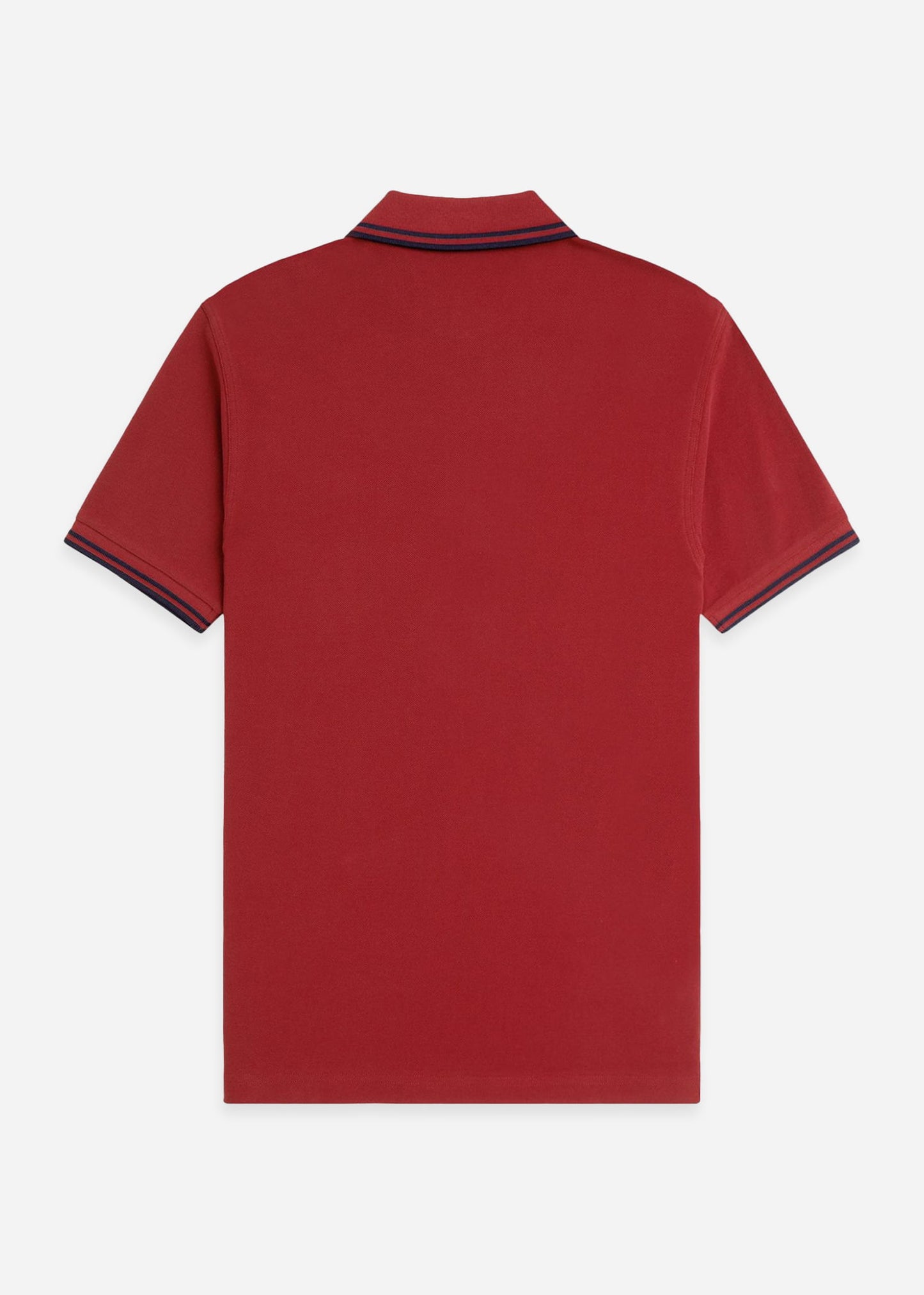 Fred Perry Polo's Twin tipped fred perry polo shirt- burnt red navy