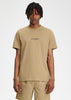 Fred Perry T-shirts  Embroidered t-shirt - warm stone 