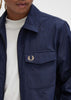 Fred Perry Overshirts  A Zip overshirt - navy 