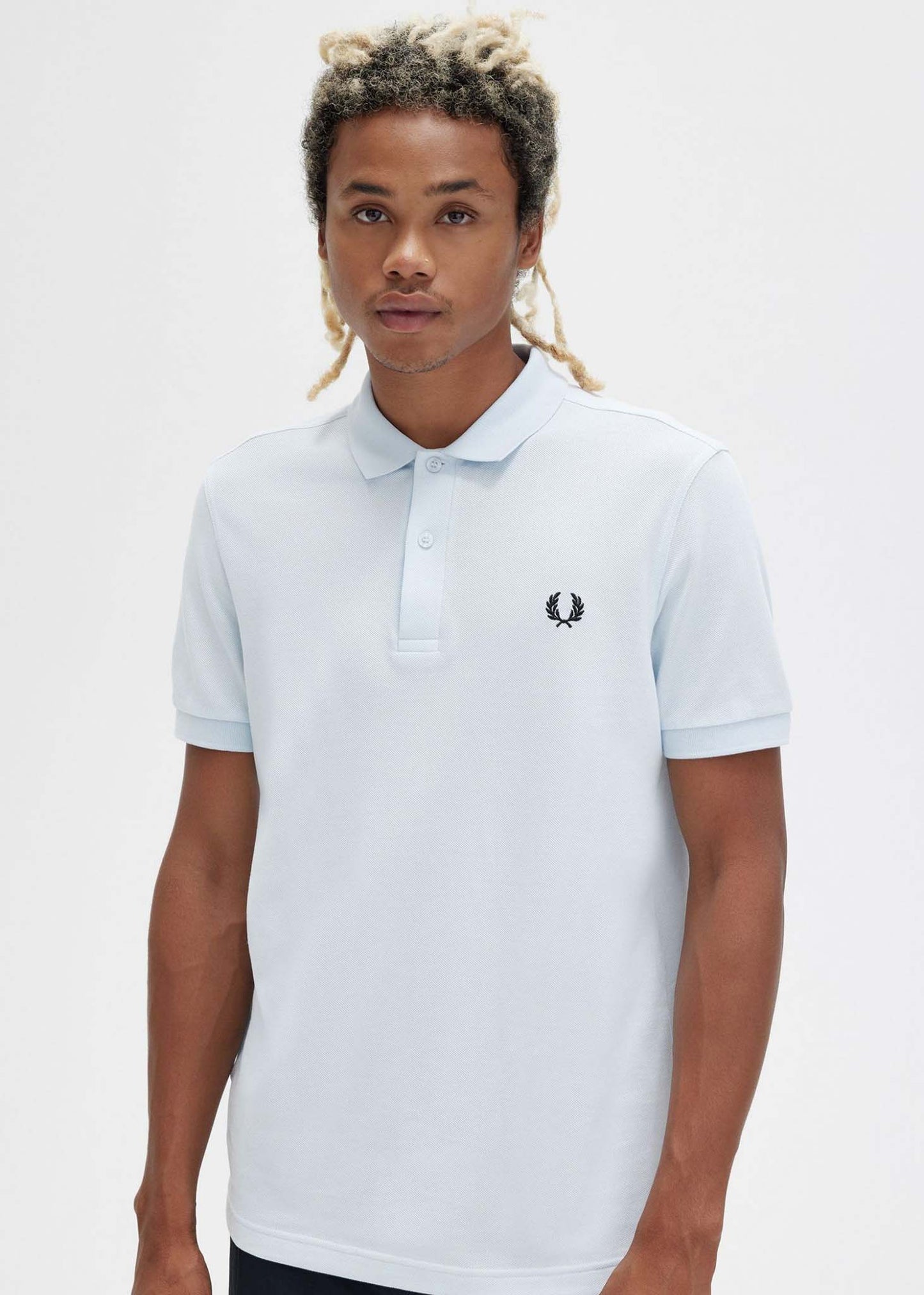 Fred Perry Polo's  Plain Fred Perry shirt - light ice 