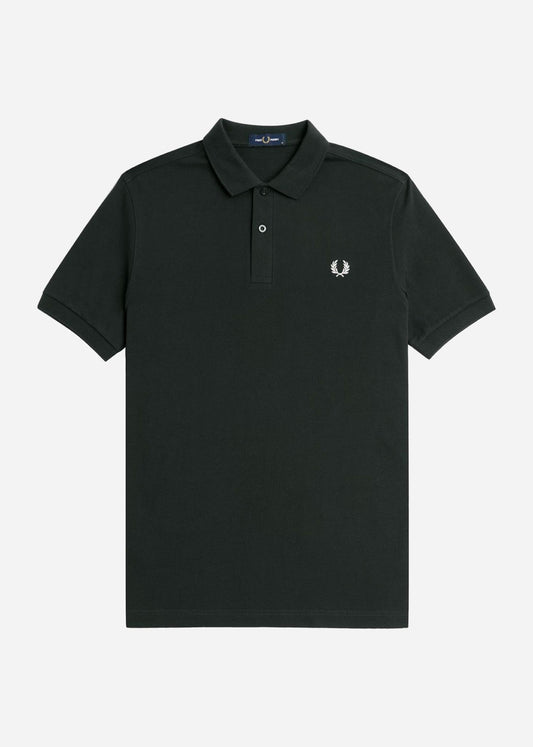 Fred Perry Polo's  Plain fred perry shirt - night green snow white 