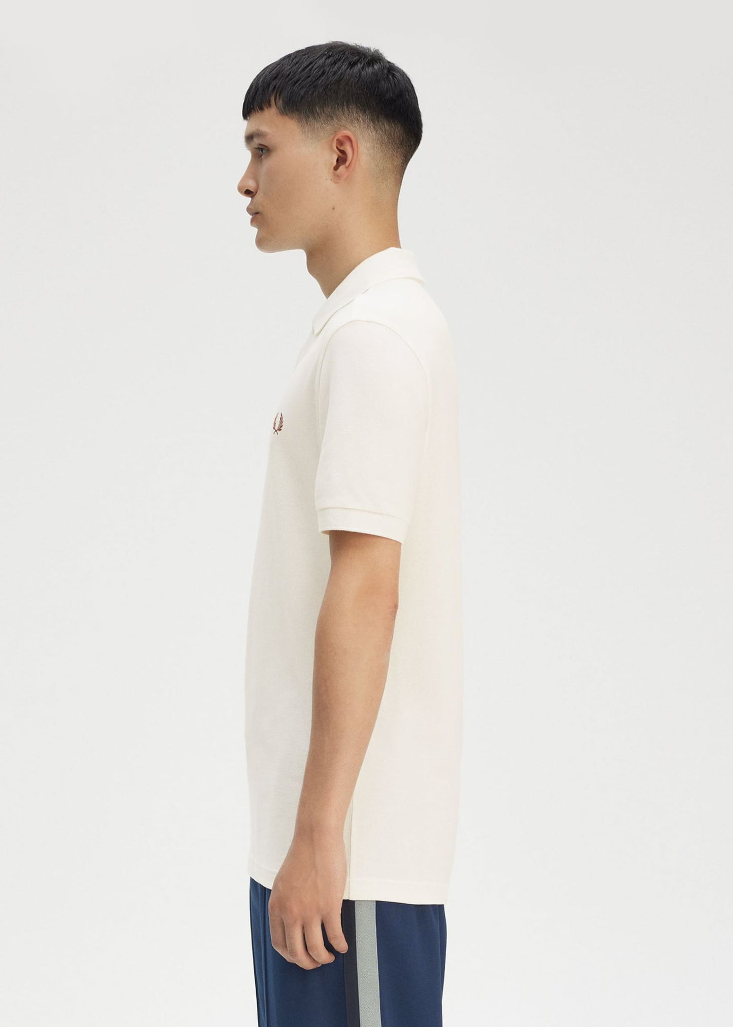 Fred Perry Polo's The fred perry polo shirt- lghecru cinnamon