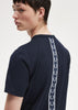 Fred Perry T-shirts  Tape detail t-shirt - navy 