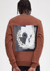 Fred Perry Truien  Rave graphic sweatshirt - whisky brown 