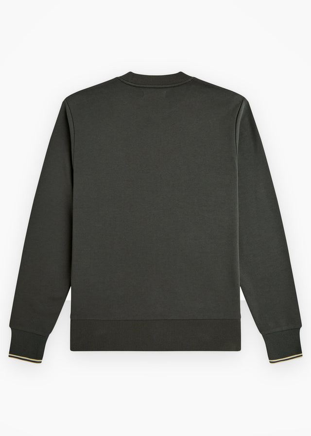 Fred Perry Truien Crew neck sweatshirt - field green oatmeal