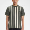 Fred Perry T-shirts  Gradient stripe t-shirt - field green