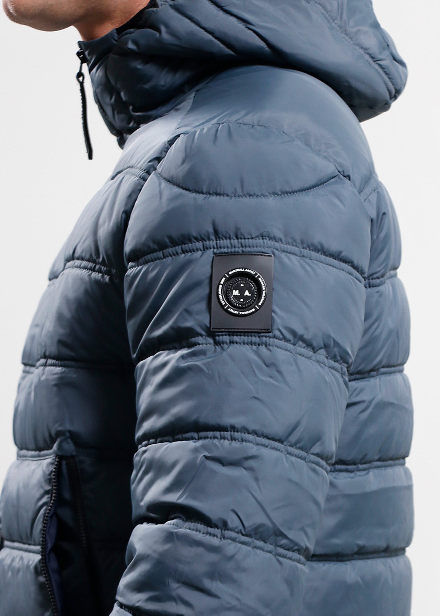 Marshall Artist Jassen  Altitude bubble jacket - slate blue 