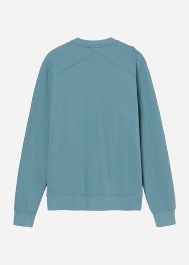 MA.Strum Truien Mastrum crew sweat - aegean blue