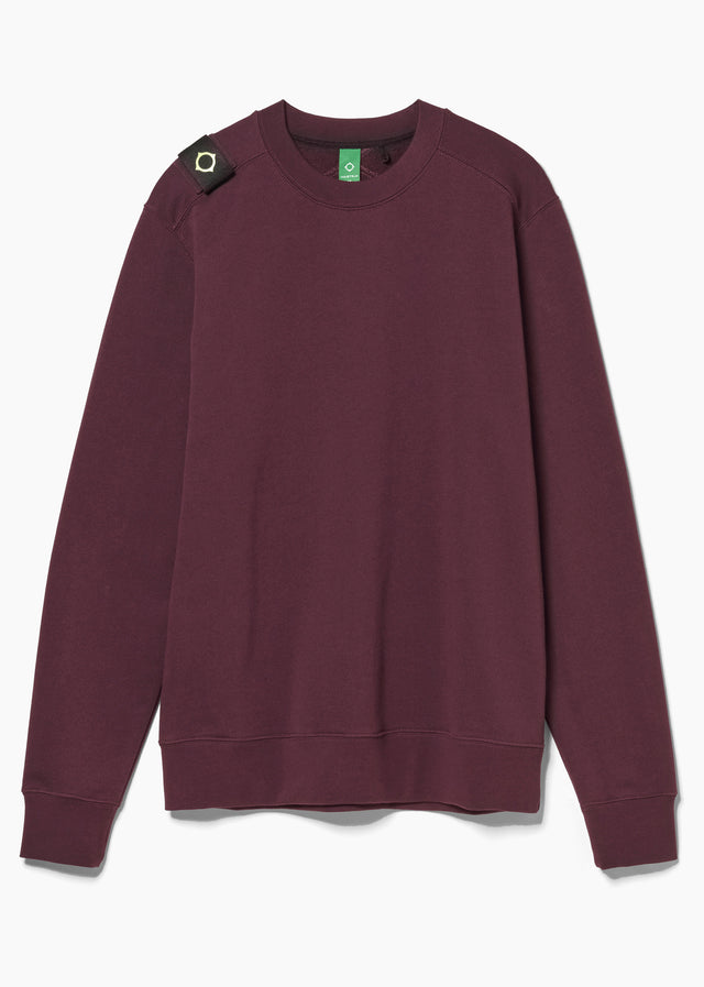 MA.Strum Truien Training crew sweatshirt - wine
