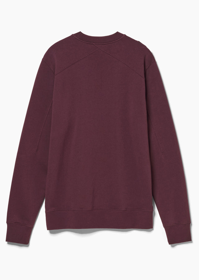 MA.Strum Truien Training crew sweatshirt - wine