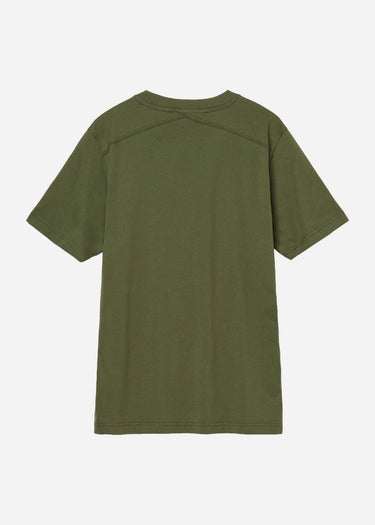 MA.Strum T-shirts Beam logo tee - bronze green