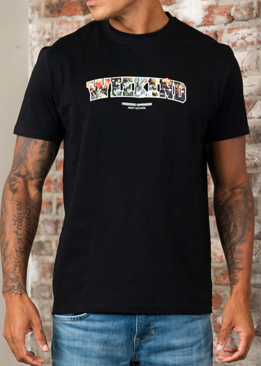 Weekend Offender T-shirts Saturday - black