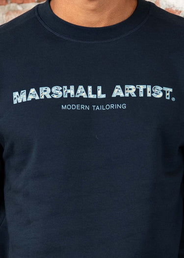Marshall Artist Truien Resurrection crewneck - navy