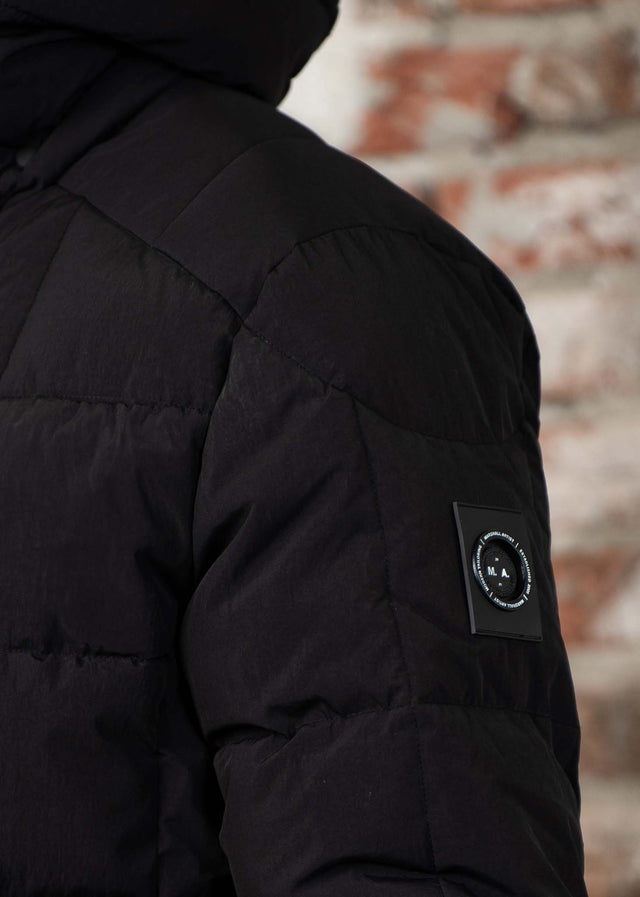 Marshall Artist Jassen Yukon bubble jacket - black