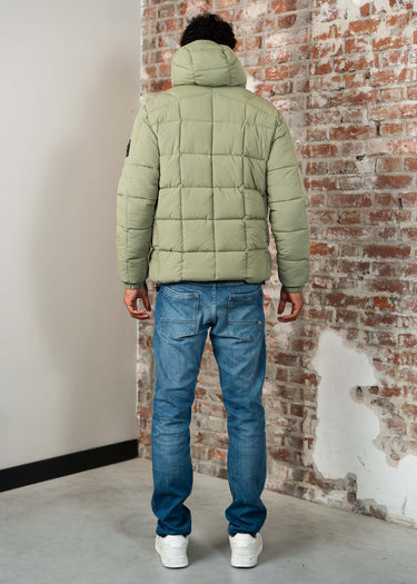 Marshall Artist Jassen Yukon bubble jacket - clay