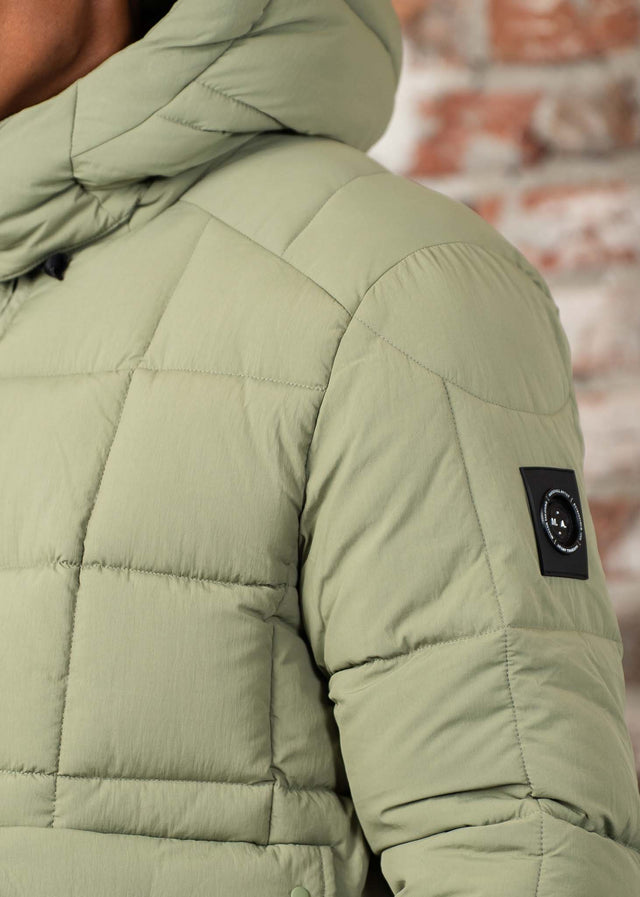Marshall Artist Jassen Yukon bubble jacket - clay