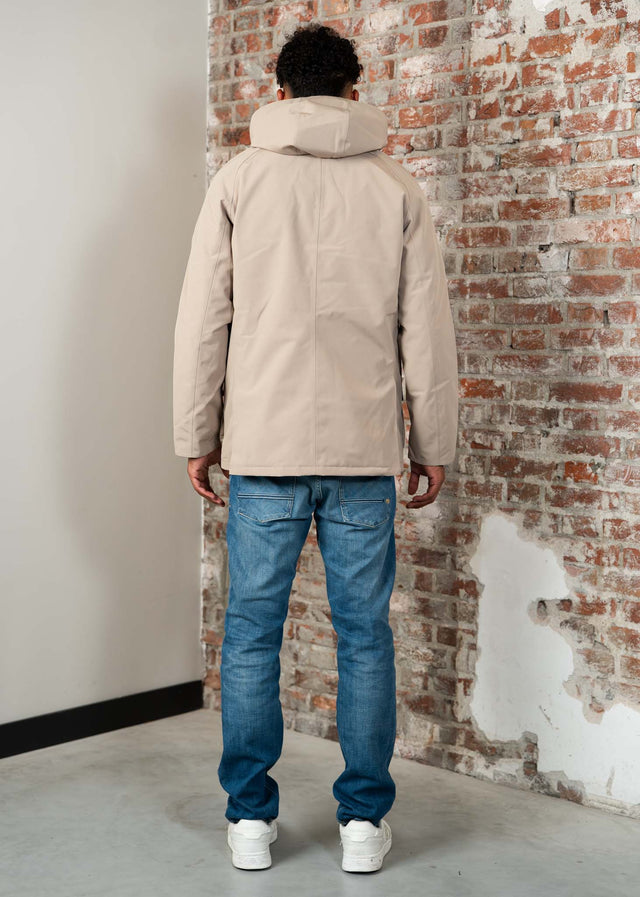 Barbour Jackets Winter ashby waterproof jacket - washed stone