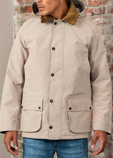 Barbour Jassen Winter ashby waterproof jacket - washed stone