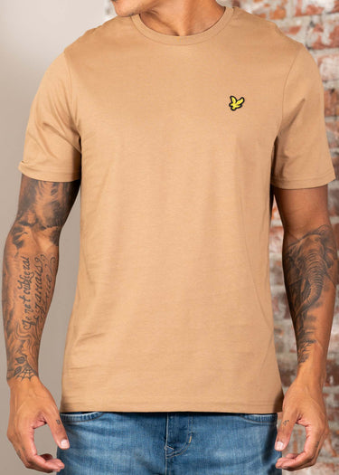 Lyle & Scott T-shirts Plain t-shirt - tigers eye
