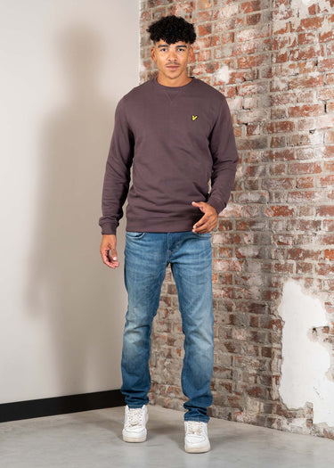 Lyle & Scott Truien Crew neck sweatshirt - espresso