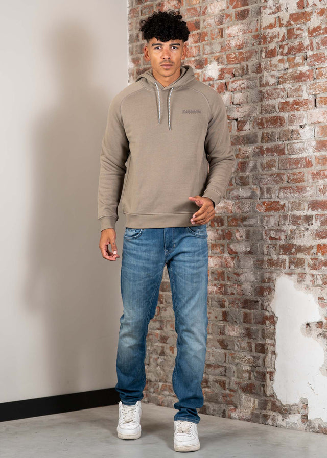 Napapijri Hoodies Back graphic hoodie - fallen rock