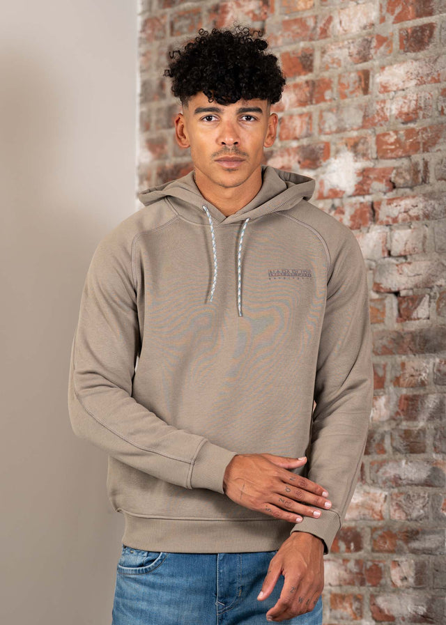 Napapijri Hoodies Back graphic hoodie - fallen rock