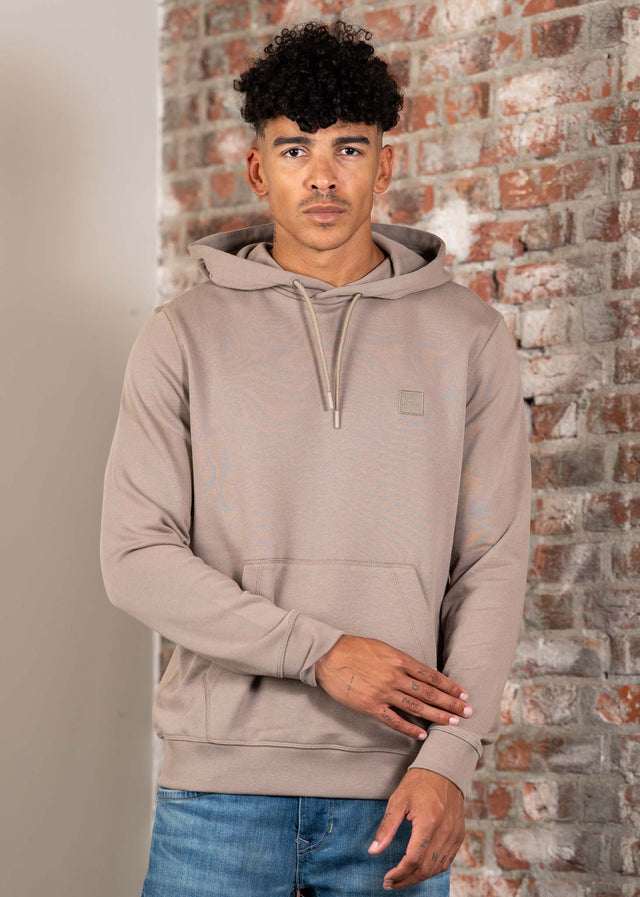 Hugo Boss Hoodies Wetalk - light brown