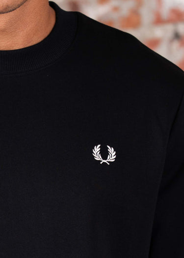 Fred Perry Truien Crew neck sweatshirt - black