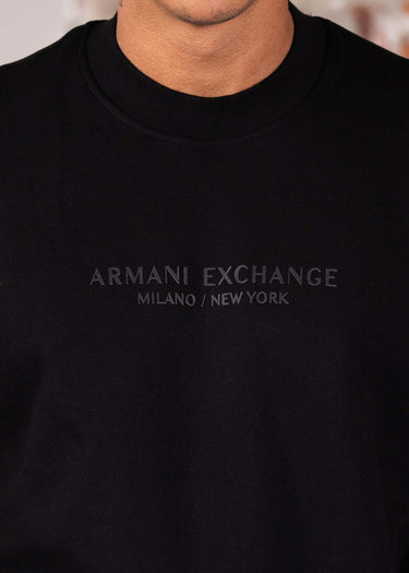Armani Exchange Truien Sweatshirt - black