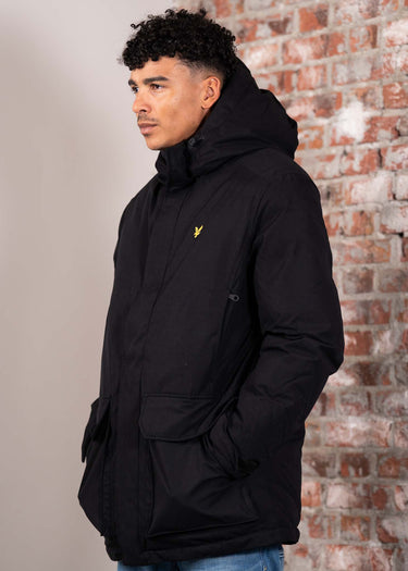 Lyle & Scott Jassen Membrane parka - jet black