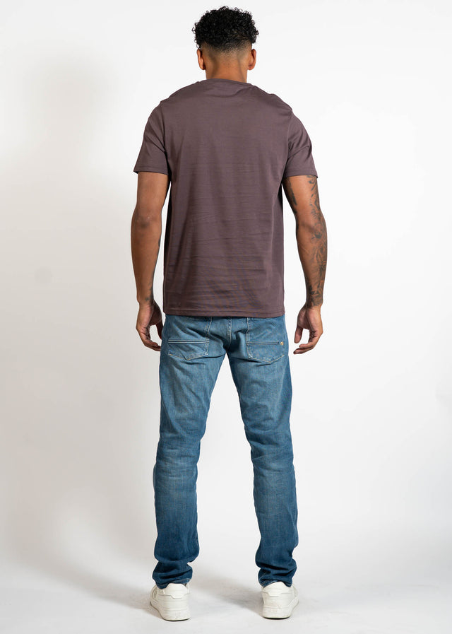 Lyle & Scott T-shirts Plain t-shirt - espresso