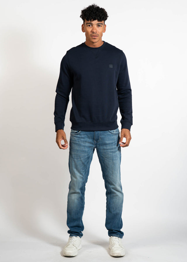 Hugo Boss Truien Westart sweater - dark blue