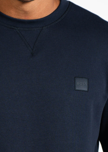 Hugo Boss Truien Westart sweater - dark blue