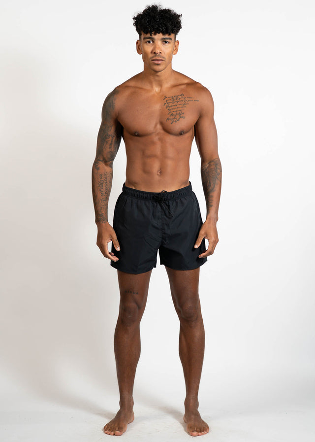 Lacoste Zwembroeken Swimming trunks - black green