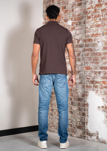 Barbour Polo's Tartan pique polo shirt - dark oak