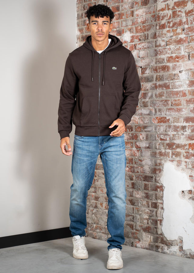Lacoste Cardigans Core vest - port
