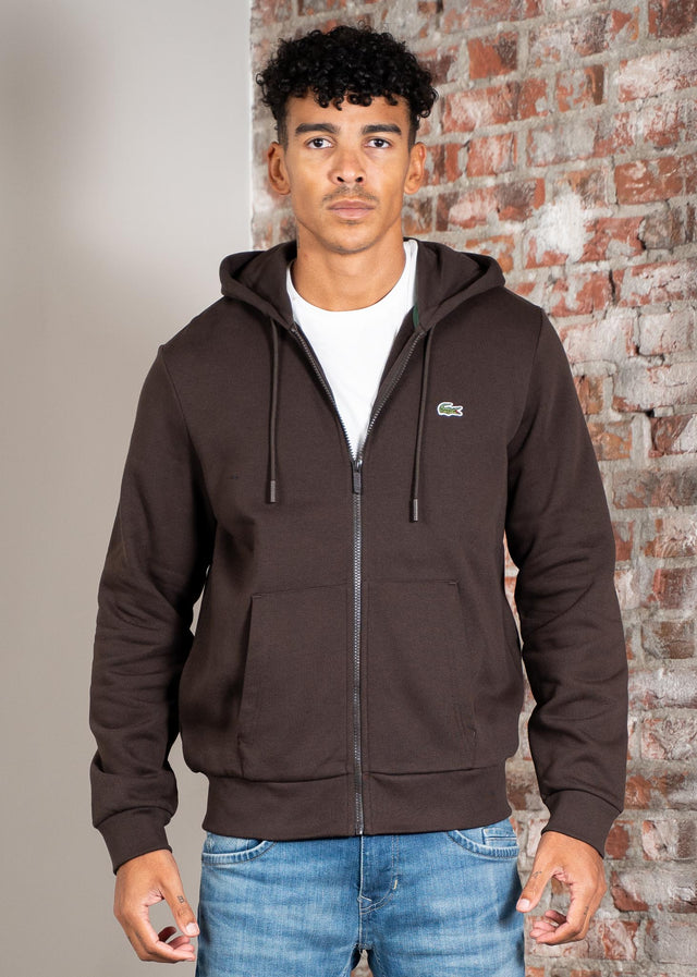Lacoste Cardigans Core vest - port