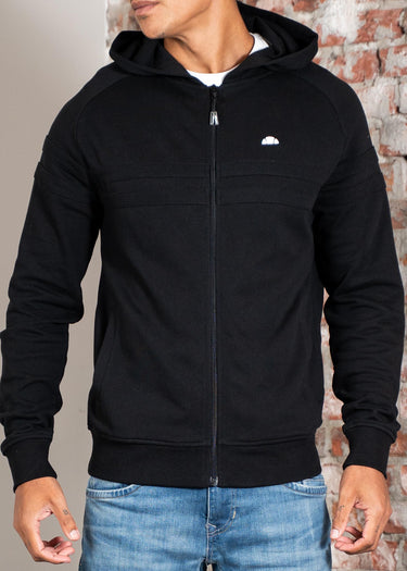 Rimella full-zip hoody - black