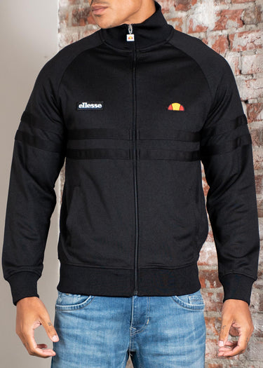 Rimini track jacket - black mono